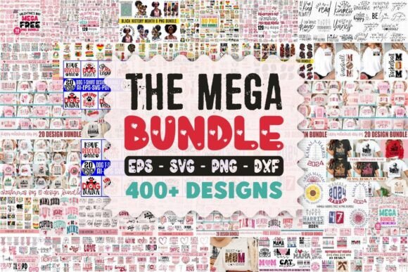 Download The Big SVG T-Shirt Design Mega Bundle - Svg Collection