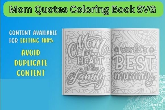 Download Funny Mom Quotes Coloring Book SVG - Svg Collection