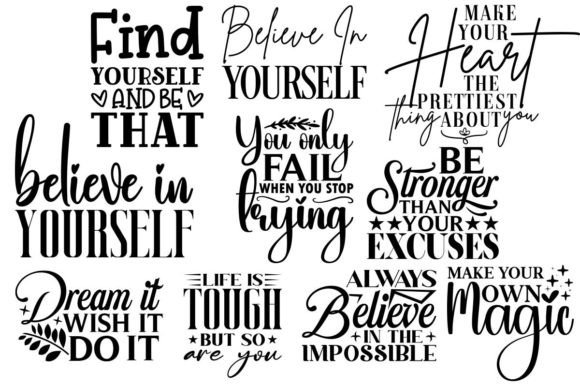 Download 10 Inspirational Quotes Svg Bundle - Svg Collection